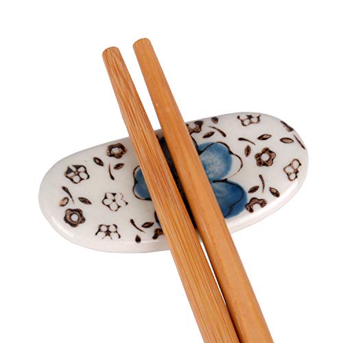 Saflyse - Juego para servicio de sushi para cuatro personas, no incluye alfombrillas marrones (12 piezas) (color aleatorio)