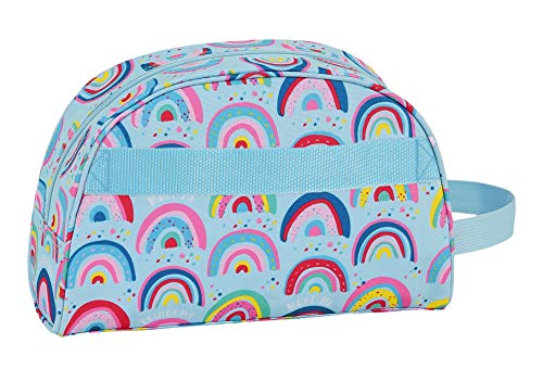 safta 812033332 Bolsa de Aseo Adaptable a Carro, niña Glowlab Multicolor