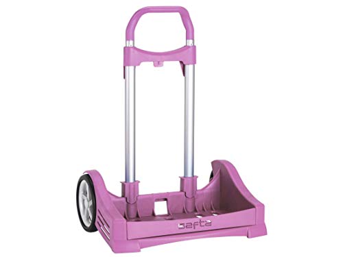 Safta Carro Evolution para Mochilas Escolares Plegable Ligero Resistente Diseño Único 400x280x850mm