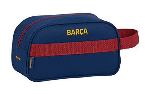 Safta- F.C. Barcelona Neceser, Color azul marino/granate, Mediana (M248)