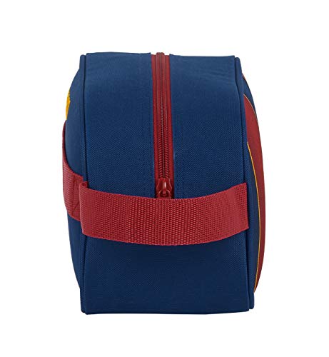 Safta- F.C. Barcelona Neceser, Color azul marino/granate, Mediana (M248)