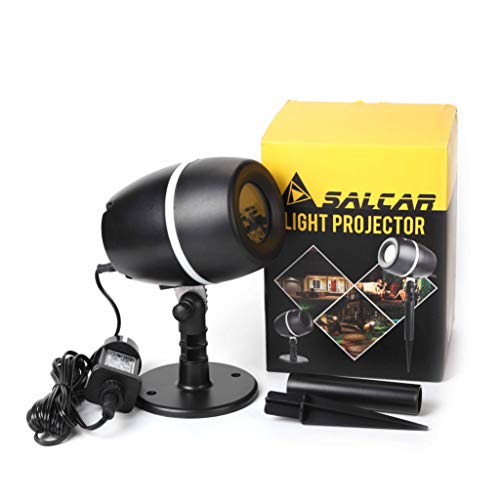 Salcar Proyector Luces de la Navidad, Efecto de luces LED Proyector, para interiores y exteriores IP65