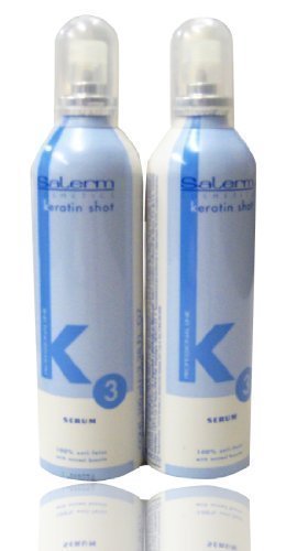 Salerm Keratin Shot Serum 3.38 oz Pack of two by Salerm