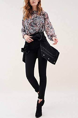 Salsa Pantalón Adelgazante Negros con Pierna Pitillo - Diva