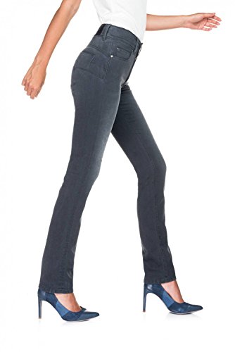 Salsa Pantalón Desgastado con Efecto Vientre Plano - Secret Push In