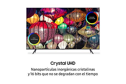 Samsung Crystal UHD 2020 43TU7005- Smart TV de 43", Resolución 4K, HDR 10+, Crystal Display, Procesador 4K, Función One Remote Control y Compatible con Asistente de Voz