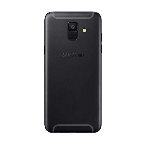 Samsung Galaxy A6 - Smartphone libre Android 8,0 (5,6 HD+), Dual SIM, Cámara Trasera 16MP + Flash y Frontal 16MP + Flash, Negro, 32 GB 5.6" - Versión española