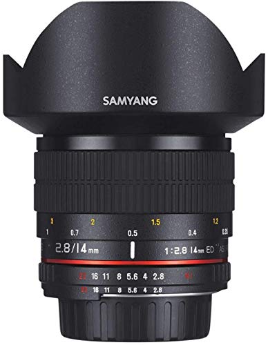 Samyang F1110606101 F2. - Objectivo para Sony-E, (8 14 mm IF ED UMC), Negro