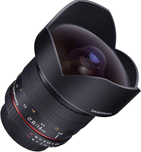 Samyang F1110606101 F2. - Objectivo para Sony-E, (8 14 mm IF ED UMC), Negro
