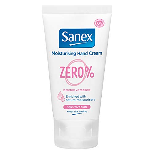 Sanex Zero % Sensitive, Crema de Manos - 75 ml