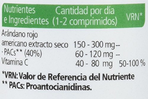 Sanon Arándano Rojo Americano con Vitamina C - 2 Paquetes de 30 Cápsulas
