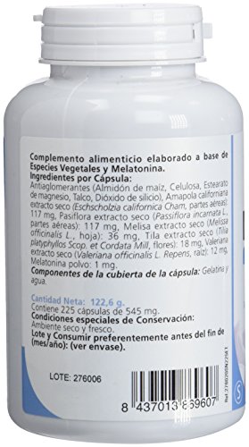 SANON - SANON Melatonina 225 cápsulas de 545 mg