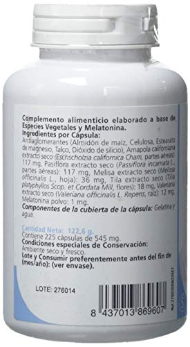 SANON - SANON Melatonina 225 cápsulas de 545 mg