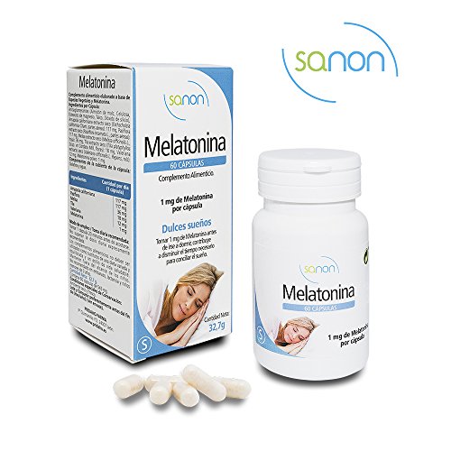 SANON - SANON Melatonina 60 cápsulas de 545 mg
