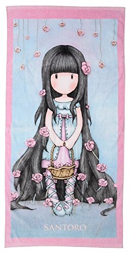 Santoro Gorjuss – Toalla de playa de microfibra y algodón, 75 x 150 cm