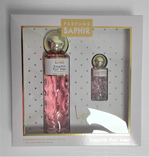 Saphir Saphir Woman Edt.200 Vapo.For Her+Vapo 25 Ml.(Estuche) - 25 ml