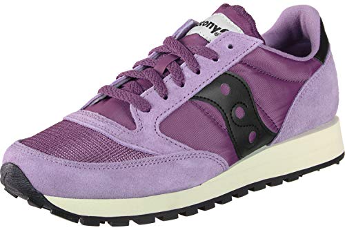 Saucony Jazz Original Vintage, Zapatillas para Hombre, Morado (Purple/Black 53), 41 EU