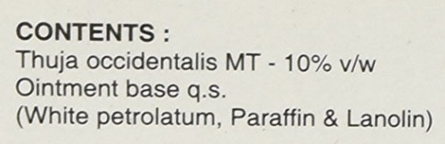 sbl Thuja homeopáticos crema pomada para Polypi tubercles y verrugas
