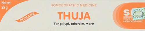 sbl Thuja homeopáticos crema pomada para Polypi tubercles y verrugas