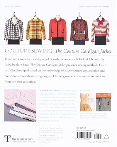 Schaeffer, C: Couture Sewing: The Couture Cardigan Jacket: S: Sewing Secrets from a Chanel Collector