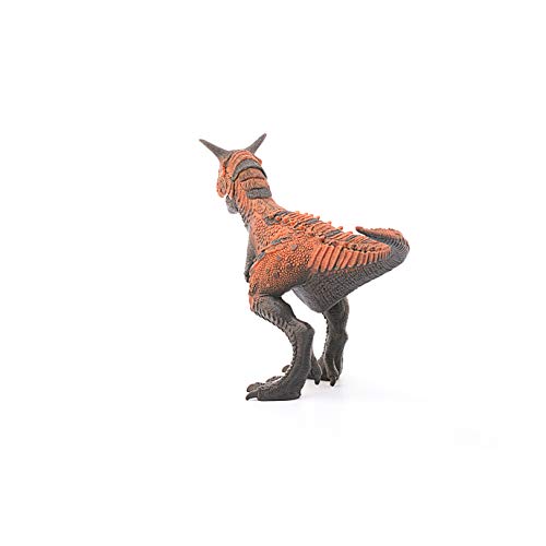 Schleich - Figura dinosaurio Carnotaurio, Color marrón, 13cm