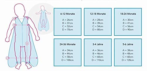 Schlummersack Baby Musselin Sommerschlafsack con pies 0.5 Tog - Barcos - disponible en 4 diferentes tamaños Talla:18-24 meses