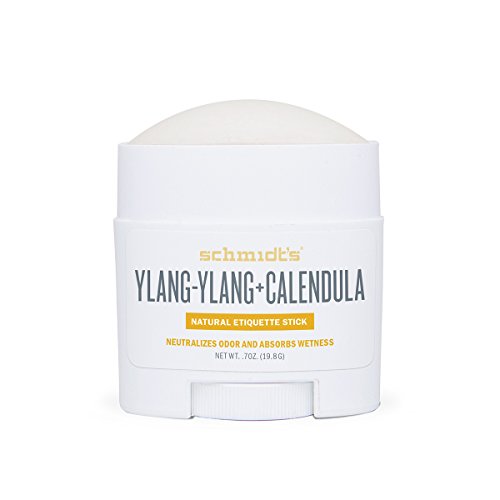 Schmidt's - Tamaño de viaje Natural Desodorante Stick Ylang Ylang + Caléndula - 0.7 oz.