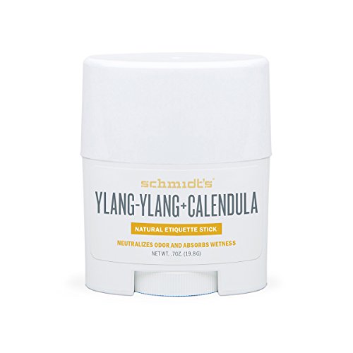 Schmidt's - Tamaño de viaje Natural Desodorante Stick Ylang Ylang + Caléndula - 0.7 oz.