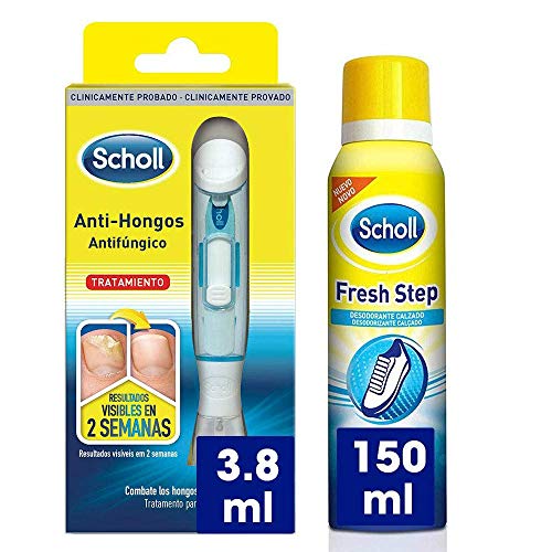 Scholl Tratamiento Anti Hongos 3.8 ml + Desodorante Spray para Calzado 150ml