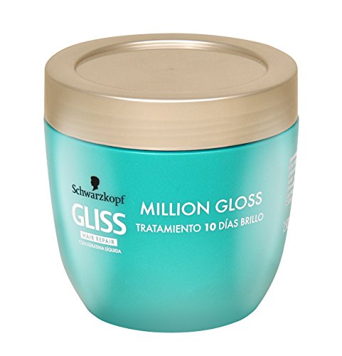 Schwarzkopf Gliss - Million Gloss Tratamiento 10 días brillo - para cabello apagado y sin brillo - 150 ml - [paquete de 3]