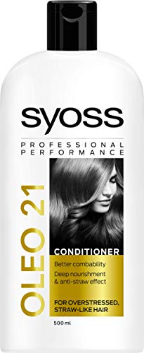 Schwarzkopf Syoss Oleo 21 - Acondicionador (500 ml, 6 unidades)