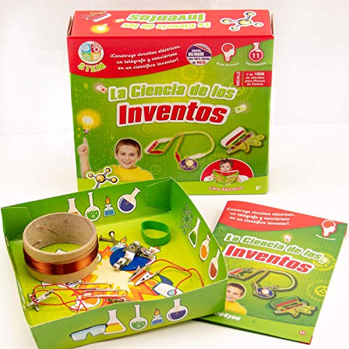 Science4you-La Ciencia de Los Inventos Juguete Científico y Educativo Stem para Niños +8 Años, Multicolor, única (605206)