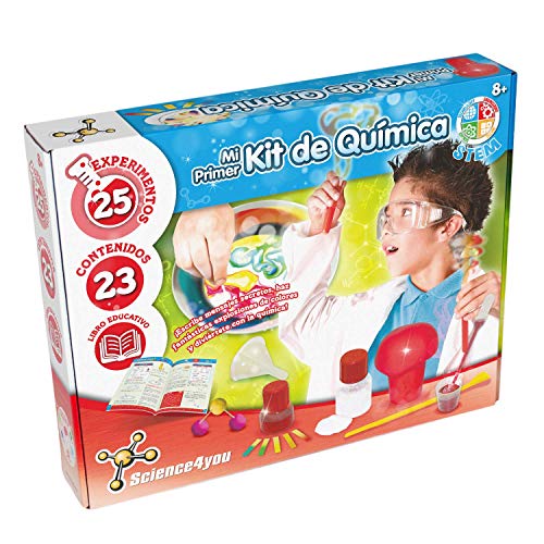 Science4you-Mi Primer Kit de Química para Niños +8Años, Multicolor (80002201)