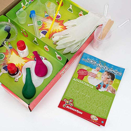 Science4you-Mi Primer Kit de Química para Niños +8Años, Multicolor (80002201)