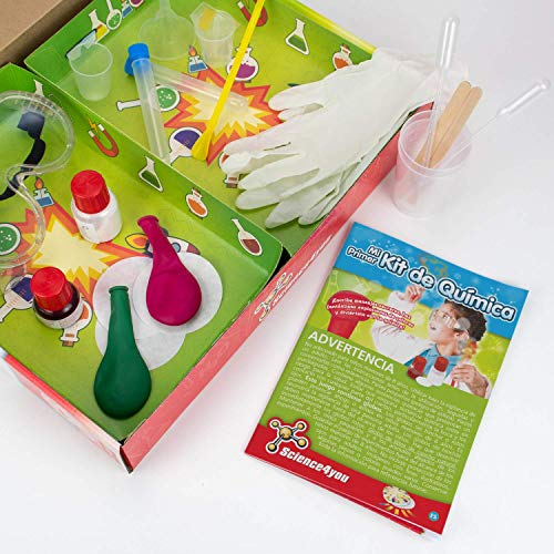 Science4you-Mi Primer Kit de Química para Niños +8Años, Multicolor (80002201)