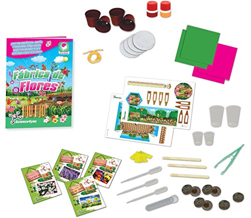 Science4you-Science4you-Fábrica Fábrica de Flores - Juguete Educativo Y Científico para Ninõs +8 Años, Multicolor, 6 A&NtildeOs (480787)