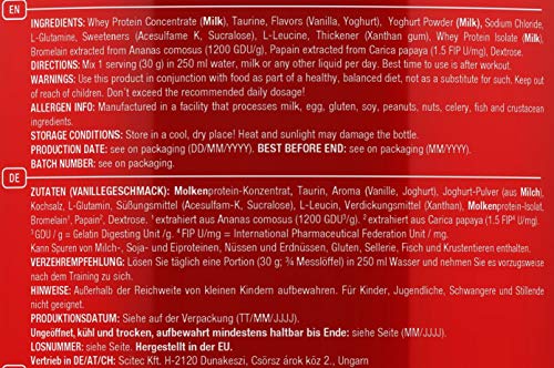 Scitec Nutrition 100% Whey Protein Professional Proteína Vainilla - 920 g