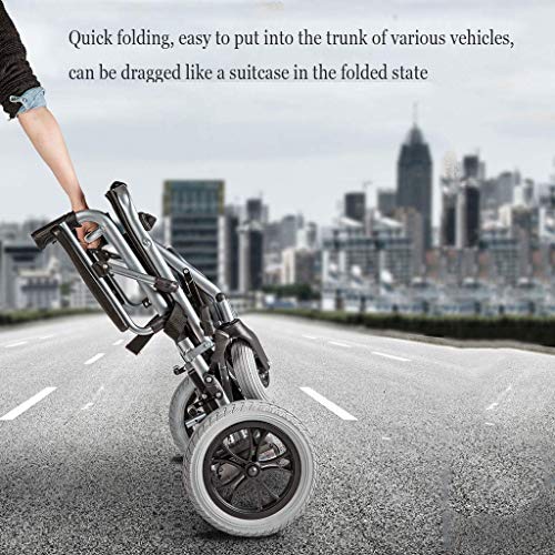 SED Nuevo modelo 2019 Fold; Viaje Ligero Motorizado Scooter eléctrico para silla de ruedas, Avia