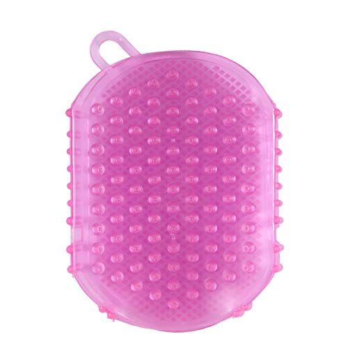 Senmubery Masajeador Corporal Exfoliante Cepillo Guante de Silicona Anti Celulitis Grasa