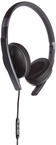 Sennheiser HD 2.30i - Auriculares de Diadema Cerrados (3.5 mm, Compatible con iOS), Color Negro