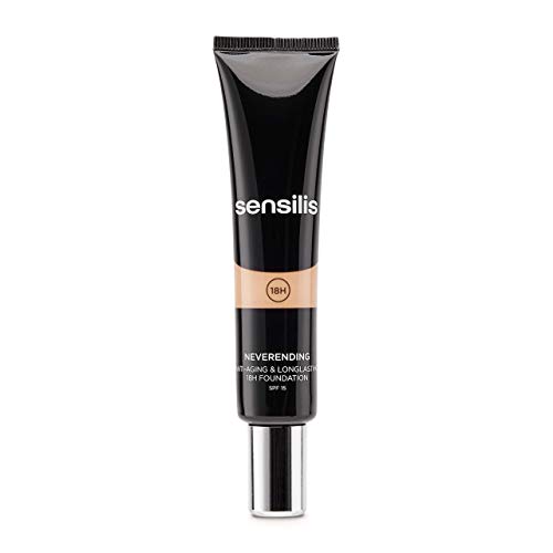 Sensilis Pack Neverending Make-Up - Tono 03 - Base de Maquillaje + Corrector Líquido + Minitalla Corrector Upgrade Chrono Lift - Antiedad y Reafirmante