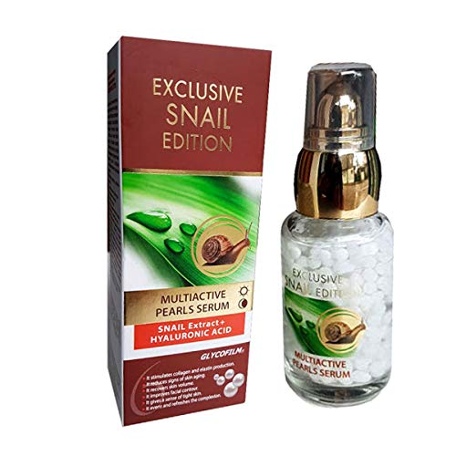 Serum facial multifacético con perlas y extracto de caracoles 30 ml