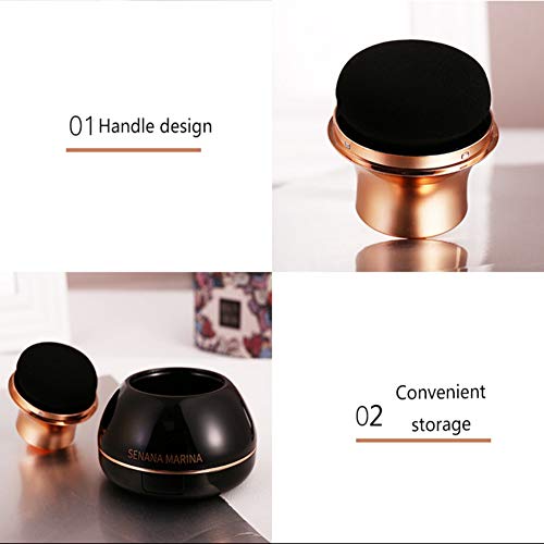 Setas Cojín de aire Crema BB Base de maquillaje Crema base Corrector hidratante Crema BB Base sin defectos Cosméticos Recubrimientos Manchas Incluso tono de piel Color natural/Blanco marfil