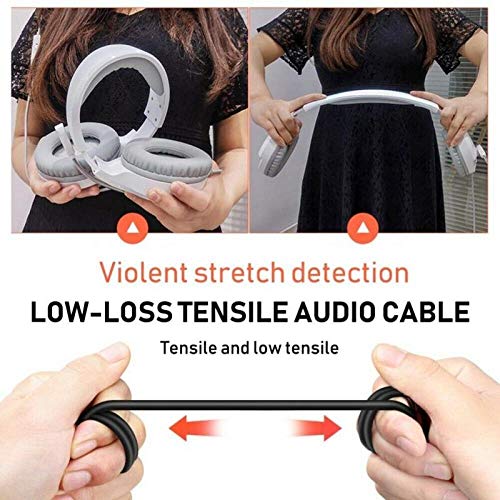 SFBBBO Auriculares Gaming Auriculares Profesionales para Videojuegos USB de 3,5 mm, luz LED para computadora, PC, Juegos, Auriculares estéreo con Cable con micrófono 02