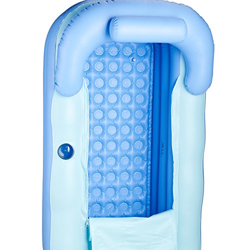 Sfeomi Bañera Hinchable Portátil 160cm Bañera Portátil de PVC para Adultos Bañera Portátil de PVC para SPA Baño en Casa o Jardín