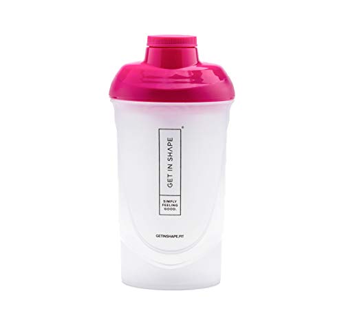 Shaker Bottle para Slim Shake o Mezclador de proteínas con colador - 600 ml – Shaker Bottle de Get in Shape