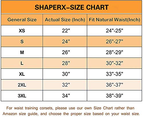 SHAPERX Mujer Corsé Pesado Duty Entrenador de Cintura Doble Acero Linea Larga Edwardian Waist Trainer Underbust Cincher,UK-DT1969-Black-S