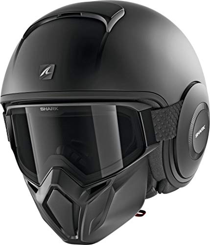Shark NC Casco per Moto, Hombre, Negro, M
