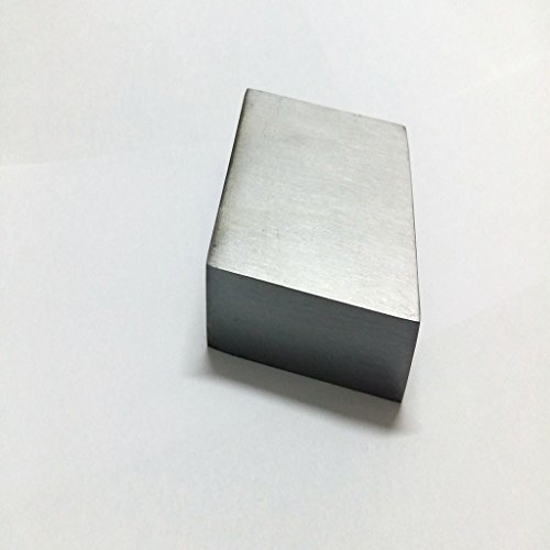 Sharplace 1x Bloque de Acero Inoxidable 64 x 64 x 20 mm para Crafts Artesanía de Cuero Joyería Bisutería