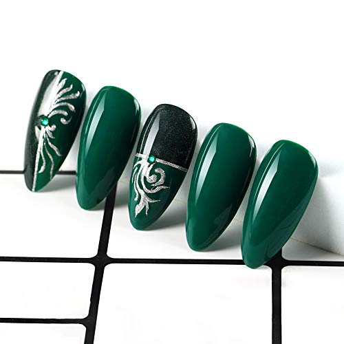 Shelloloh 10PCS Esmalte de Uñas Semipermanente Uñas de Gel UV/LED 10ml Top Coat Base Coat Gel Decoraciones de Uñas DIY Uña Arte